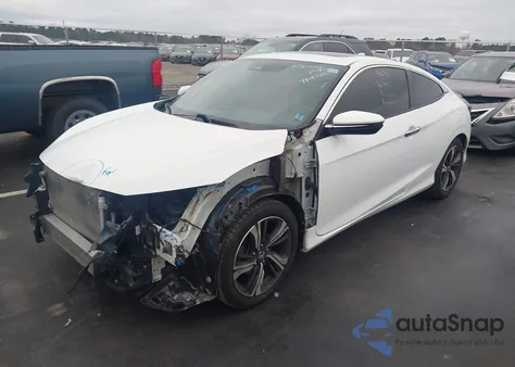 2016 Honda Civic Touring from USA, damaged, VIN 2HGFC3B9XGH358101